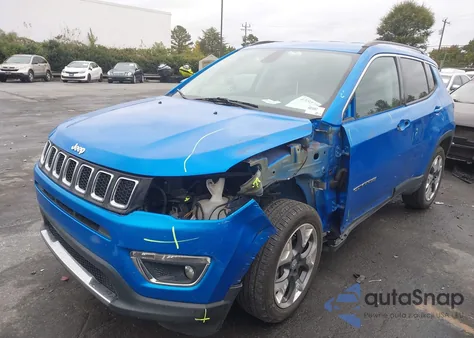 2019 Jeep Compass Limited 4X4 из США, поврежденный, VIN 3C4NJDCB2KT639283